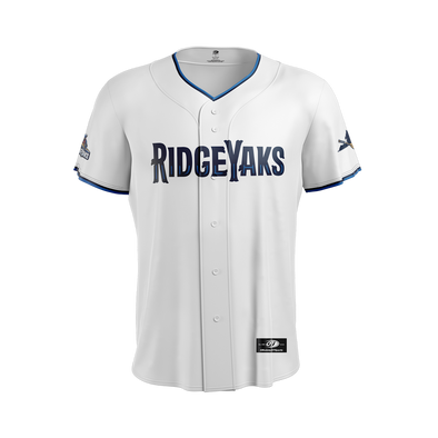 Salem RidgeYaks Youth White Sublimated Jersey