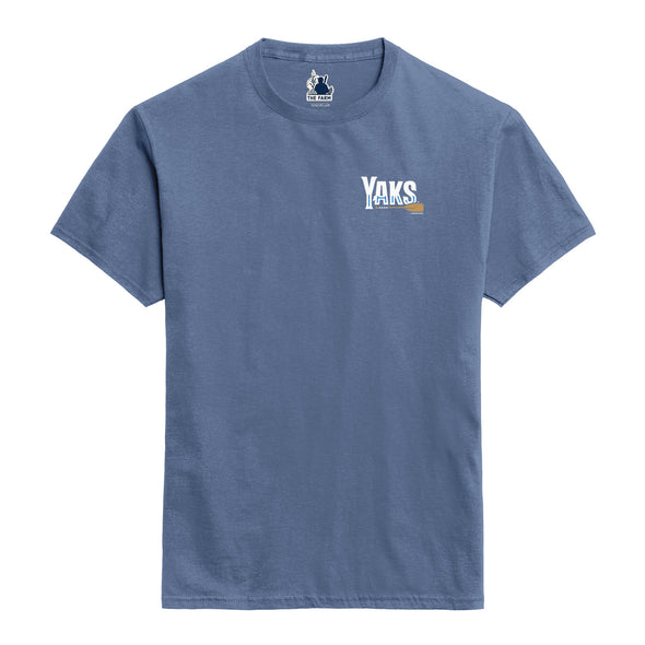 Salem RidgeYaks The Farm Yak State Logo SS Tee