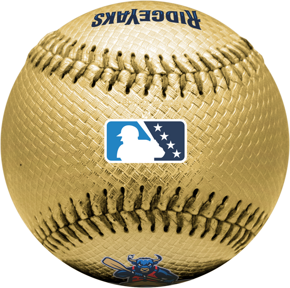 Salem RidgeYaks Rawlings Gold Baseball