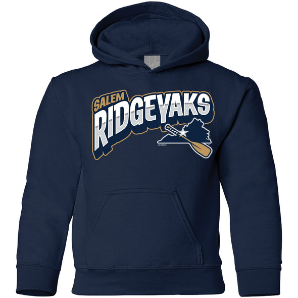 Salem RidgeYaks Youth State Logo Hoodie